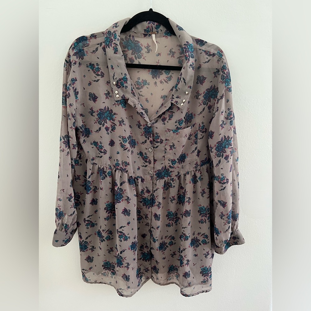 Free People sheet dress tunic - XS